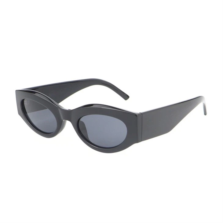 Female Vintage Cateye Oval Combined Fashional Sunglasses For Women 490719