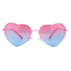 Metalen hartvormige zonnebril voor kinderen