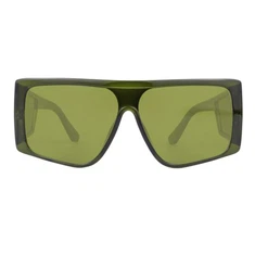 Oversized Unilens winddichte uitgesneden ontwerp Trendy zonnebril voor heren en dames